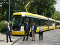 Představení tramvají EVO2 U Zvonu 8. 8. 2019